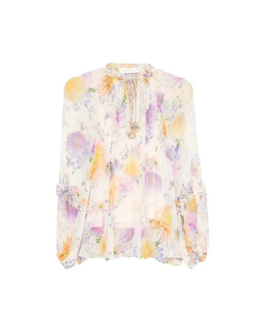Zimmermann Pink Blouses