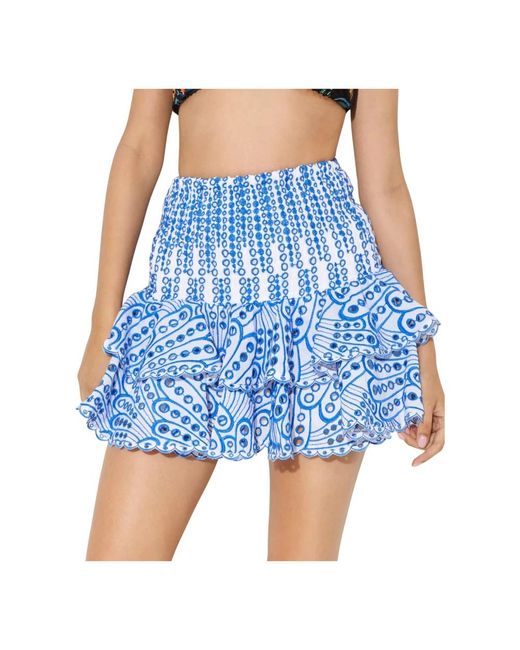 Short Skirts Charo Ruiz de color Blue