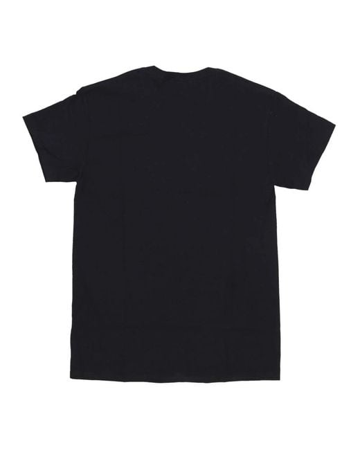 Thrasher Tops ,Zwart ,Katoen Zwarte Inferno Tee Korte Mouw T-Shirt in het Black voor heren