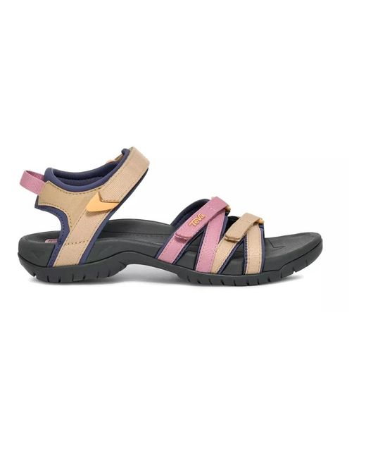 Flat Sandals Teva en coloris Brown