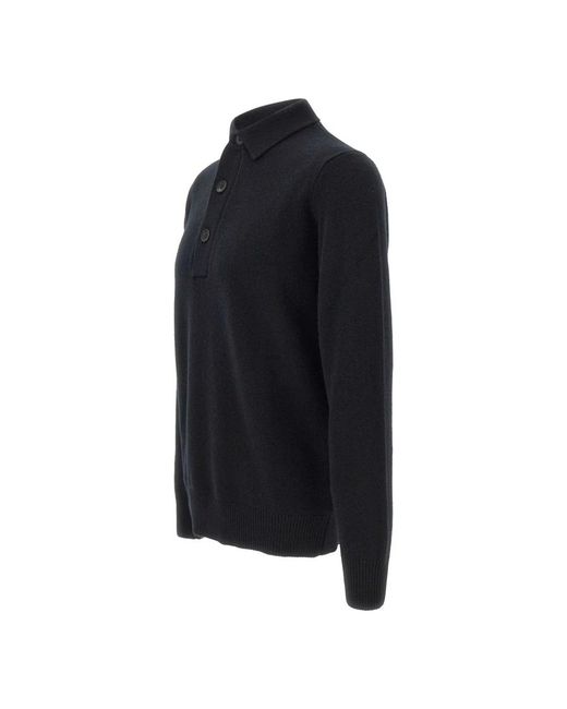 FILIPPO DE LAURENTIIS Blue Round-Neck Knitwear for men