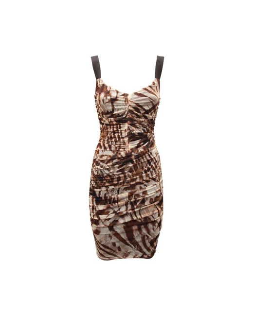 Guess Brown Short Dresses