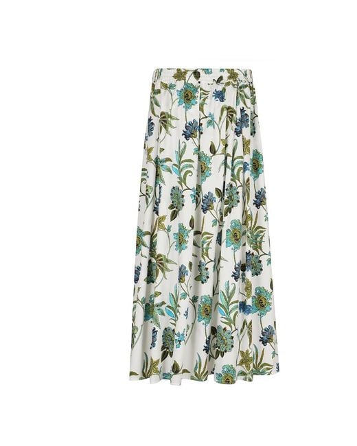 Fay Green Midi Skirts