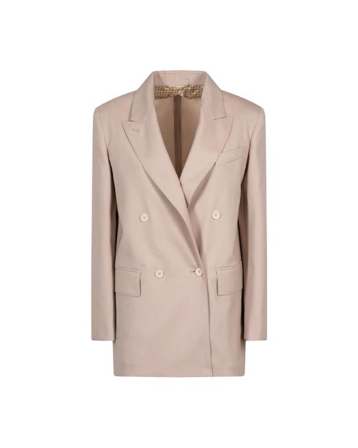 Max Mara Natural Blazers