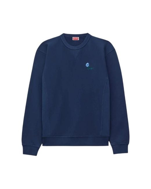 KENZO Blue Sweatshirts for men