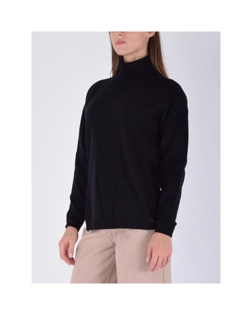 Kocca Blue Schwarzer Pullover Calypso