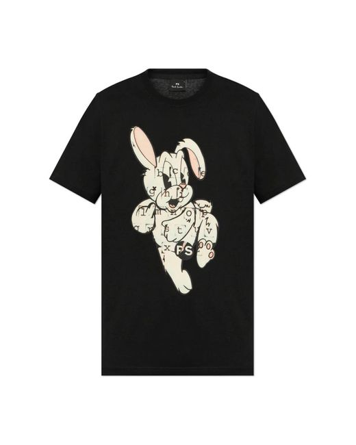T-Shirts di Paul Smith in Black da Uomo