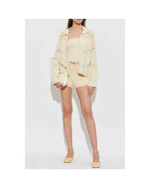 Posse Tops ,Polyester Dylan Top in het Natural
