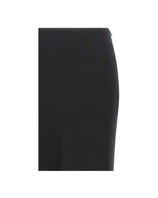 Alessandra Rich Black Maxi Skirts