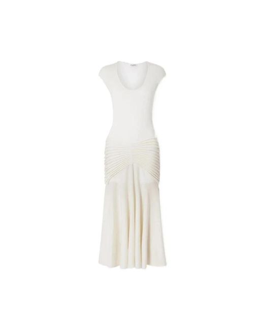 Alaïa White Maxi Dresses