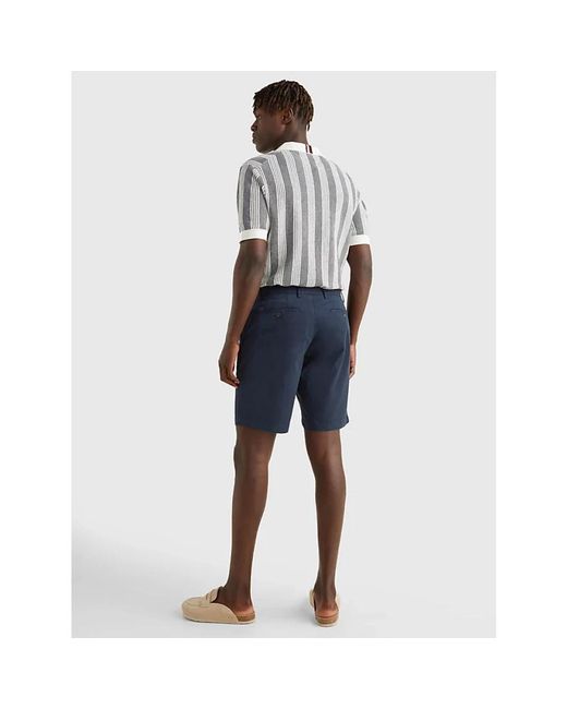 Shorts Tommy Hilfiger pour homme en coloris Blue