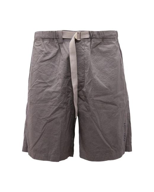 KENZO Gray Casual Shorts for men