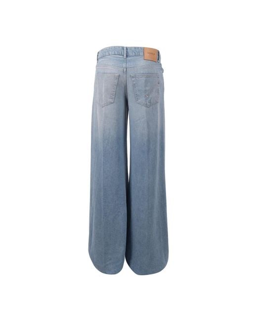 Dondup Blue Wide Jeans