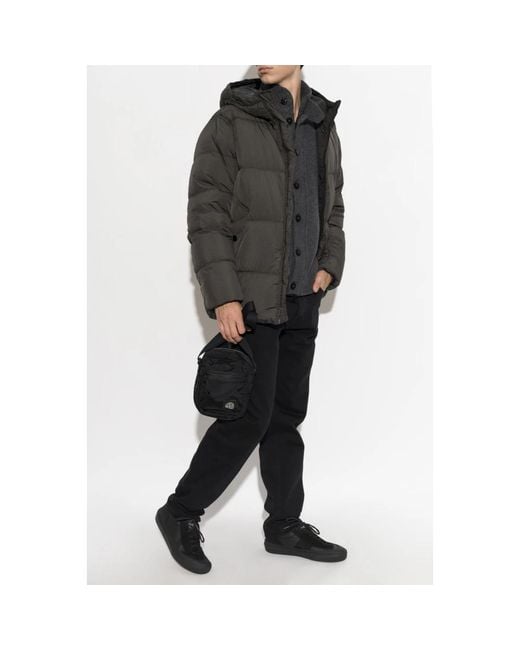 Down Jackets Stone Island de hombre de color Gray