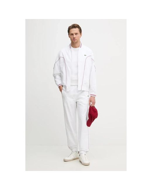 Bomber Jackets Lacoste de hombre de color White