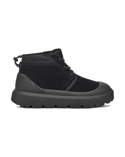 Ugg Schwarze wetter hybrid knöchelstiefel in Black für Herren