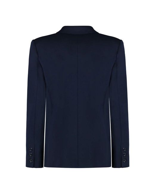 Pinko Blue Klassischer reverskragen-blazer
