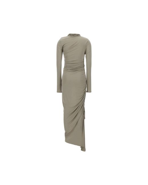 ANDREA ADAMO Green Maxi Dresses