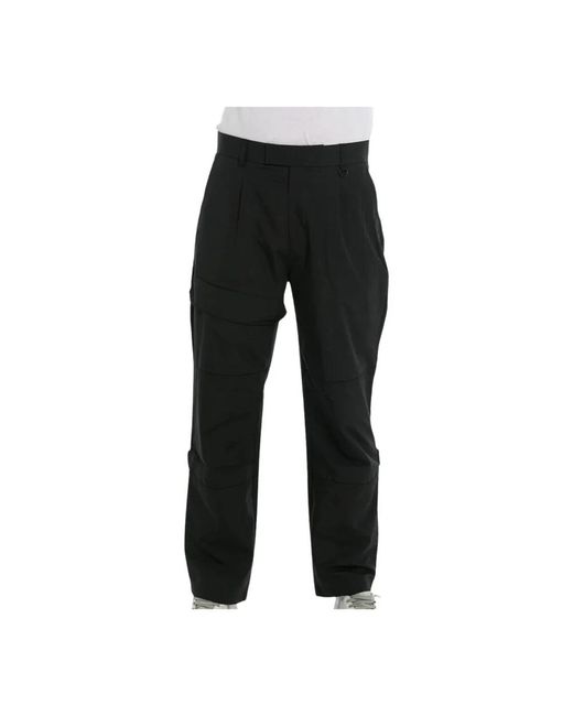 Straight Trousers Represent de hombre de color Black