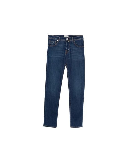 Jacob Cohen Blue Nick Faded Jeans for men