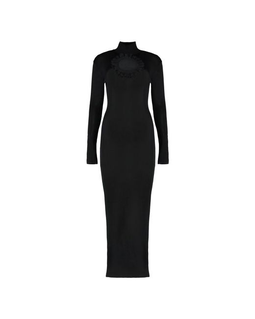 Self-Portrait Black Maxi Dresses