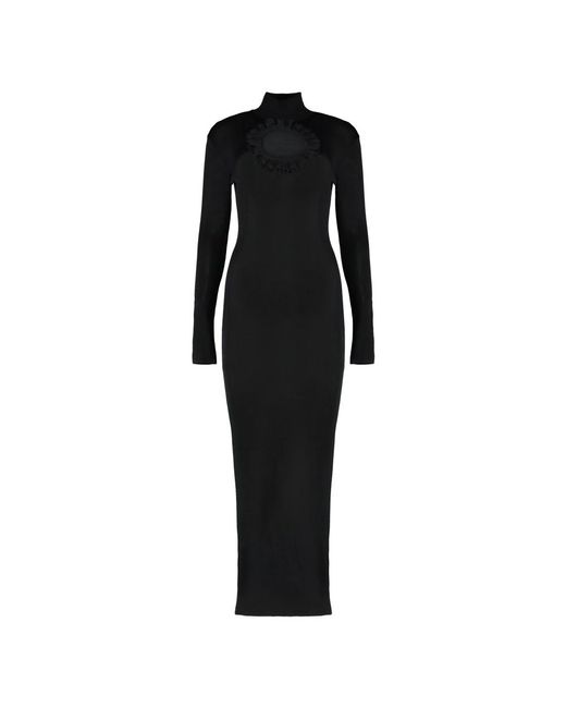 Self-Portrait Maxi Dresses in het Black