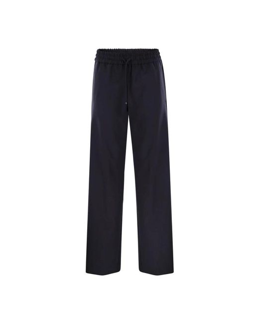 Dondup Blue Wide Trousers