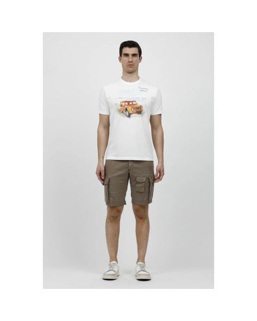 Mason's Gray Casual Shorts for men