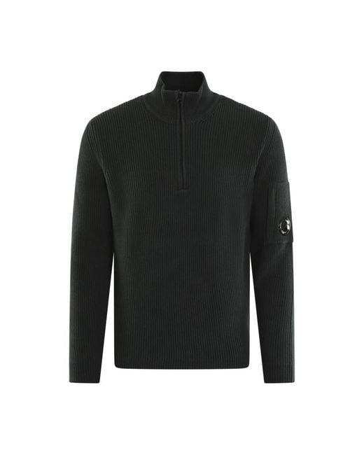 C P Company Black Turtlenecks for men