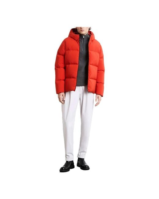 Winter Jackets Rrd de hombre de color Red