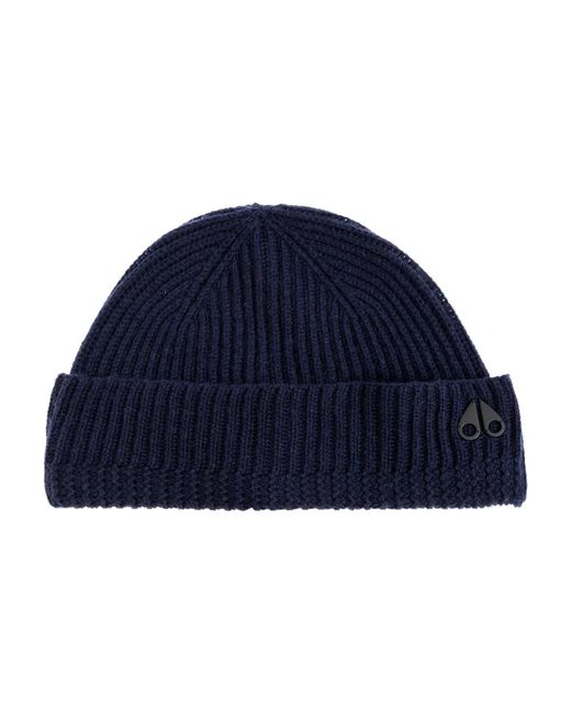 Moose Knuckles Blue Beanies
