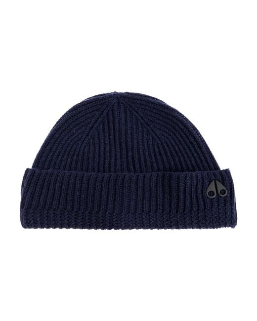 Moose Knuckles Beanies in het Blue
