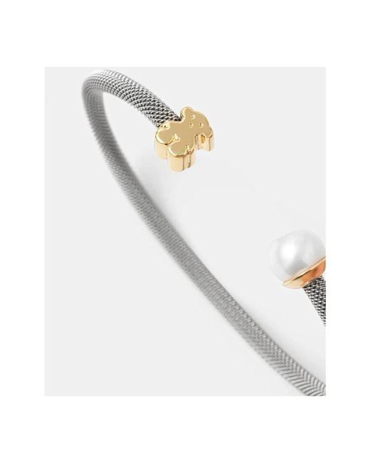 Bracelets Tous de color Metallic