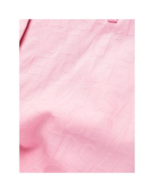 Versace Low Waisted Flared Broeken in het Pink