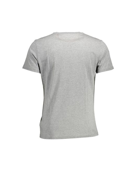 La Martina Gray T-Shirts for men