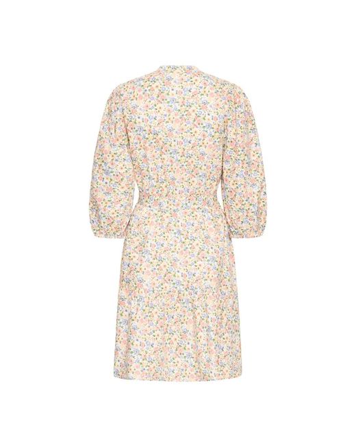Ichi Natural Midi Dresses