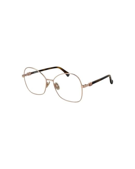 Max Mara Metallic Glasses