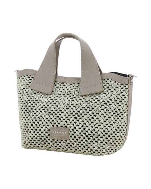 Handbags di Ripani in Metallic