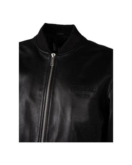 Jackets > leather jackets Iceberg pour homme en coloris Black