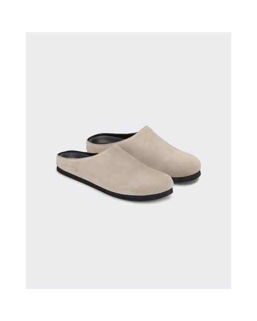 Les Deux White Mules for men