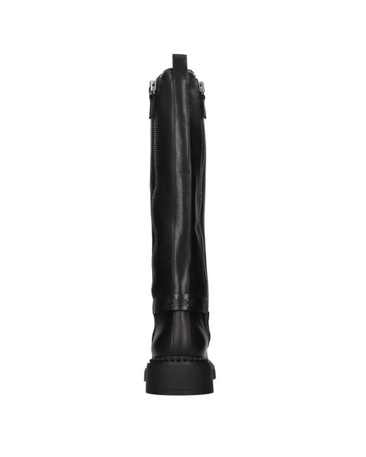 Ash Schoenen ,Zwart ,Laarzen Zwart in het Black