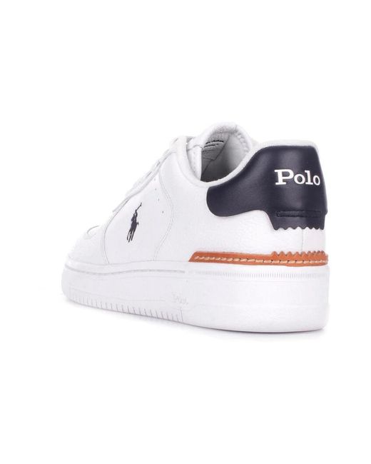 Ralph Lauren White Sneakers for men