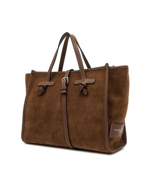 Gianni Chiarini Tote Bags in het Brown