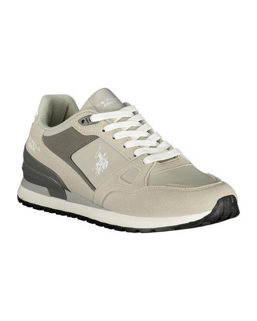 U.S. POLO ASSN. Gray Sneakers for men