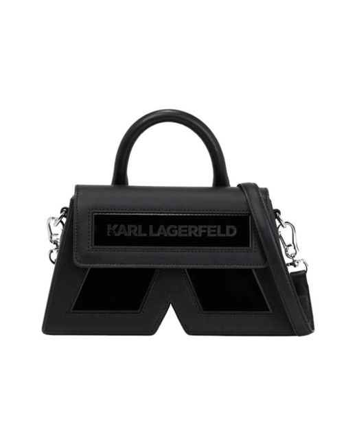 Karl Lagerfeld Black Amboise crossbody tasche