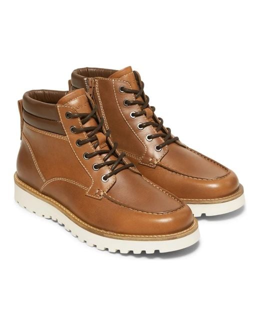 Marc O' Polo Brown Lace-Up Boots for men