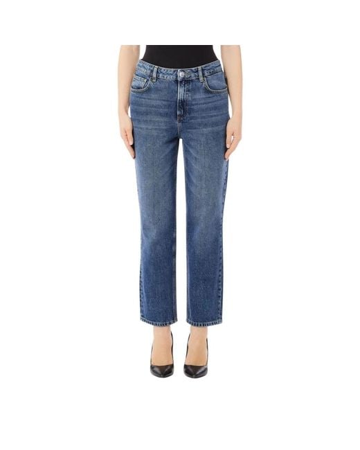Liu Jo Blue Straight Jeans