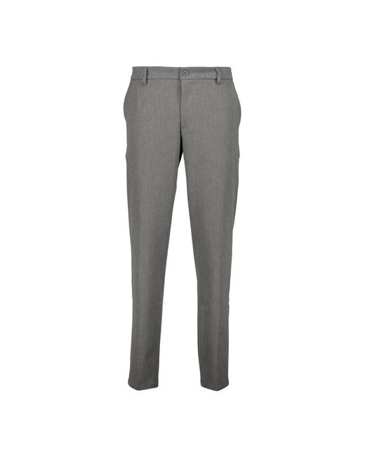 Les Deux Como Reg Suit Pants in het Gray voor heren
