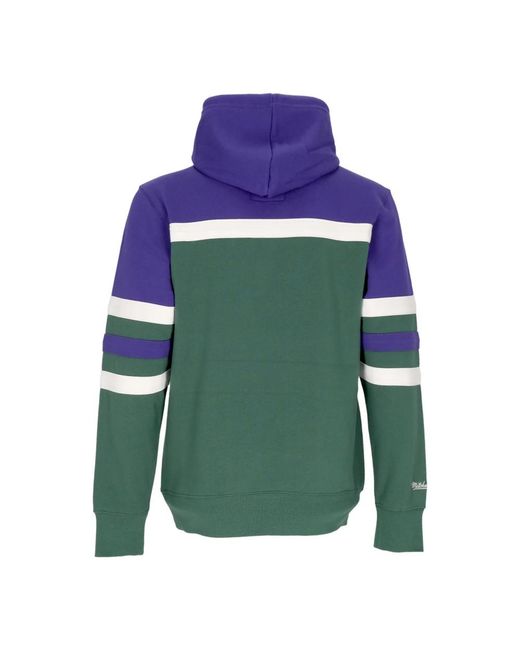Mitchell & Ness Blue Hoodies for men