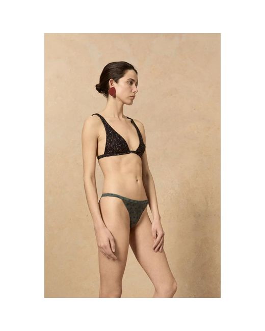 Cortana Badmode ,Zwart ,Bikini Brief Hedy Print in het Black